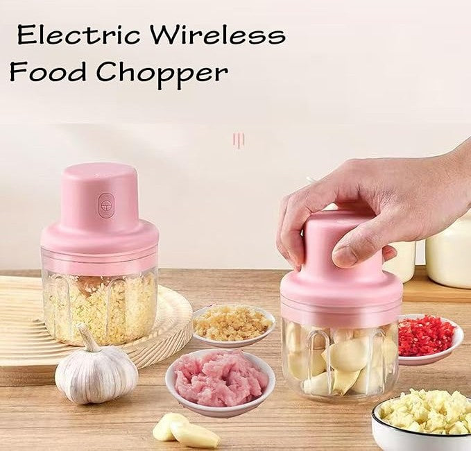 Rechargeable Wireless Garlic & Onion Chopper