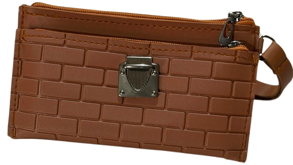 Premium Brown Multi-Compartment Hand Wallet / Clutch