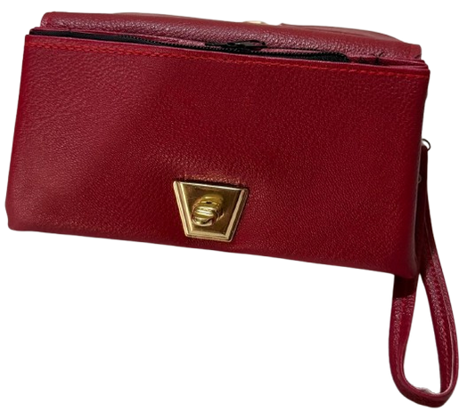 Red Premium Ladies Clutch – Elegant & Stylish