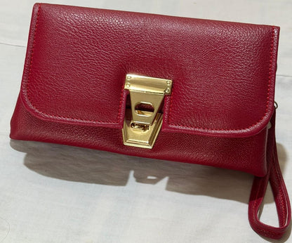 Red Premium Ladies Clutch – Elegant & Stylish